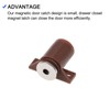 METALLIXITY Magnetic Latch Catch 29mm x 32mm 4pcs Plastic Cupboard