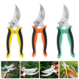 3PACK Garden Pruning Shears, Garden Pruning Scissors Secateurs Tree Branches US