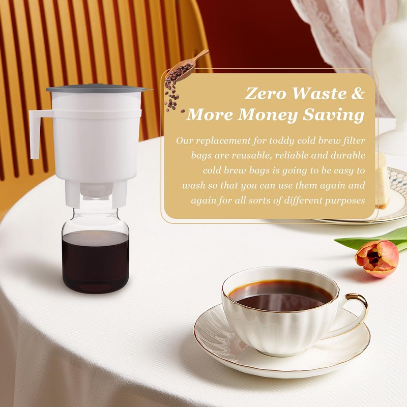 GRONGU Cold Brew Coffee Filter Bag Compatible with Toddy Cold