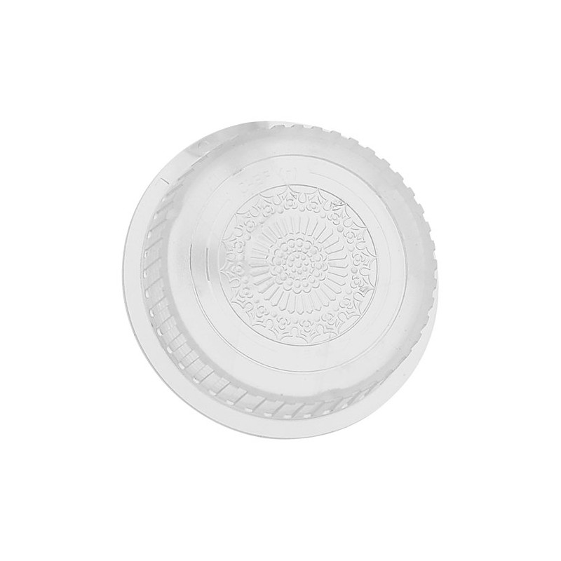 Fotodiox Designer Rear Cap for Canon EOS (Clear)