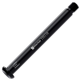 BiberAxle Axles for Fox Bicycle Forks 15 mm, Mountain Bike and Road Bikes Aluminium Alloy Hub Adapter Axle, Thread Pitch: 1.5 mm, Specifications: 15 mm x 110 mm
