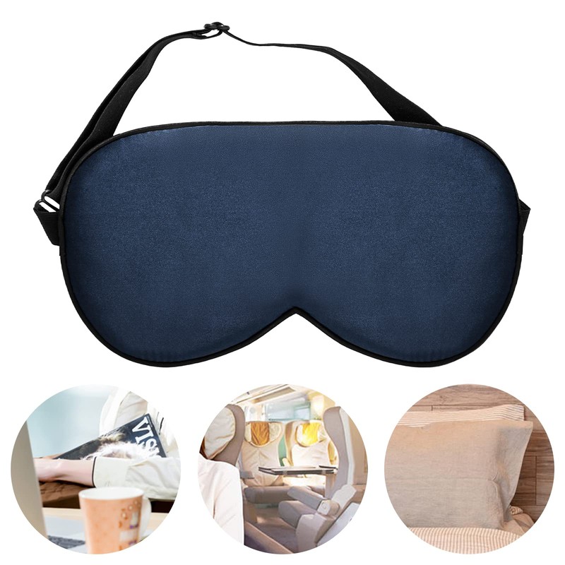 100% Natural Silk Sleep Mask for Relieving Fatigue & No
