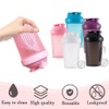 Protein Powder Shaker Bottle Milkshake Shaking Cup Workout Water Bottle