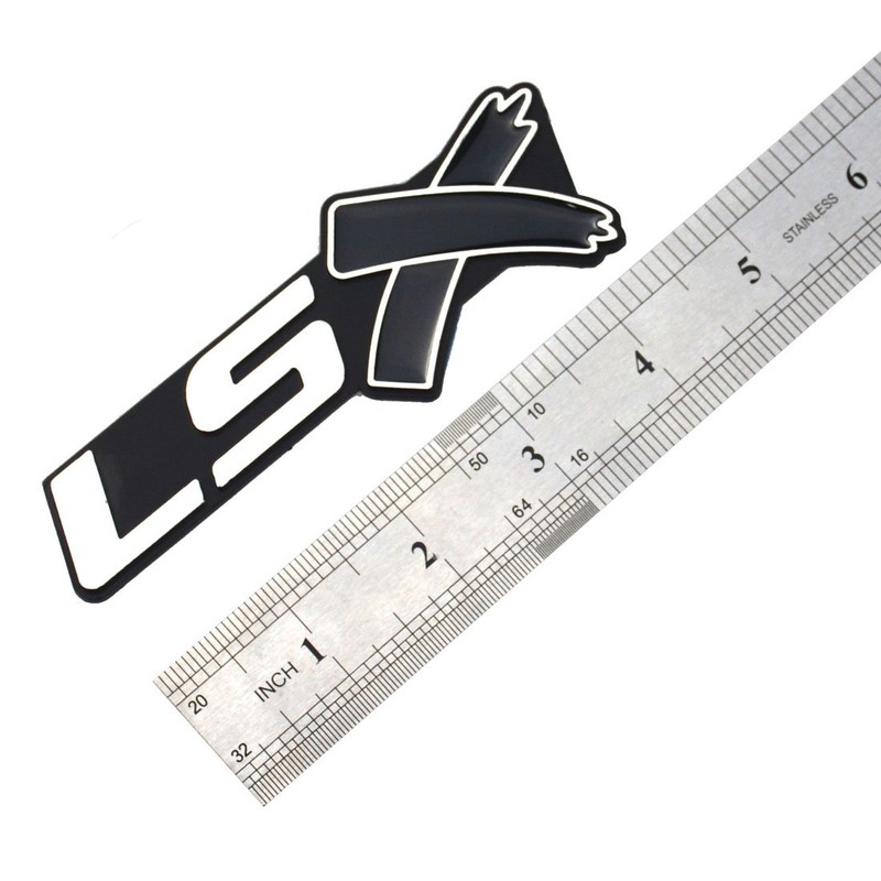 Aimoll 2PCS LSX Side Fender Rear Lid Boot Trunk Emblem