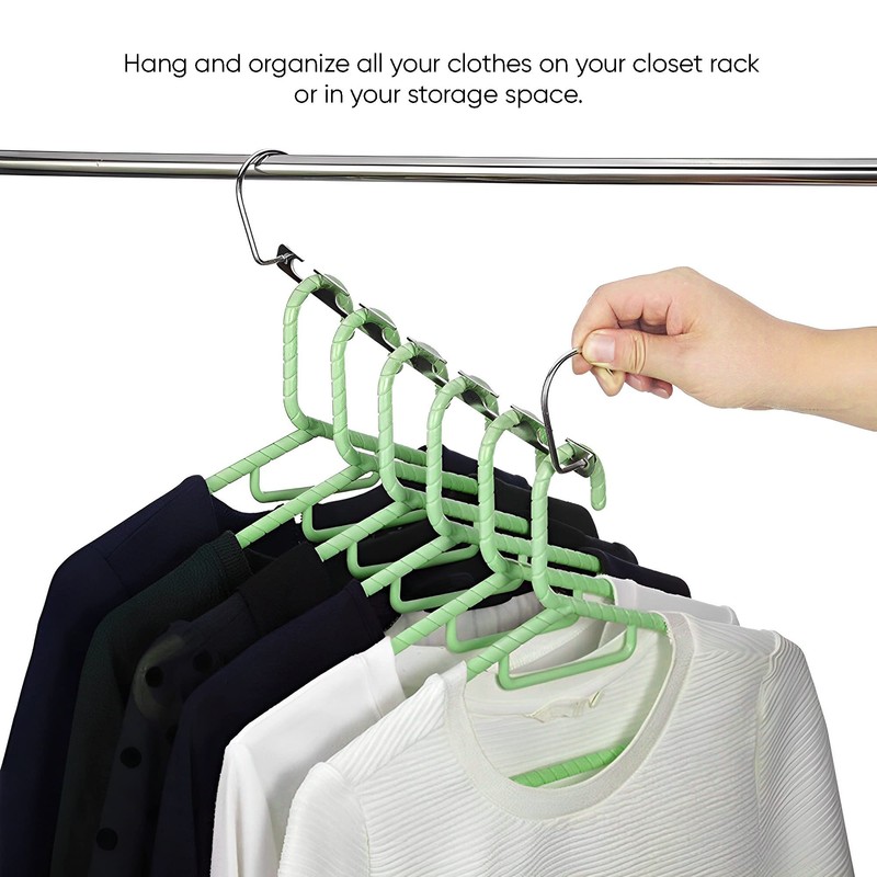 RMTL Space Saving Hangers Heavy Duty Stainless Steel Multiple Hangers