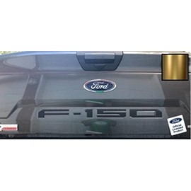Decal Mods Tailgate Insert Decals Letters Inlays Indent Stickers (Thin) for Ford F150 (2018-2020) (Gold) - CGOLD