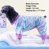 KYEESE Dog Pajamas Stretchy Pet Jammies Coat Comfy Pet Onesie