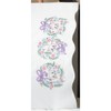 Tobin Stamped Pillowcase Pair Stamped Cross Stitch Kit for Embroidery,