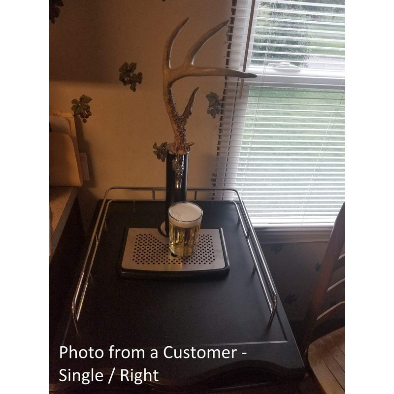 Real Whitetail Deer Antler Beer Tap Handle for Kegerators Keezers