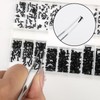 500 Pcs Micro Glasses Screws Repair Kit M1.2/M1.4/M2 with Tweezers,