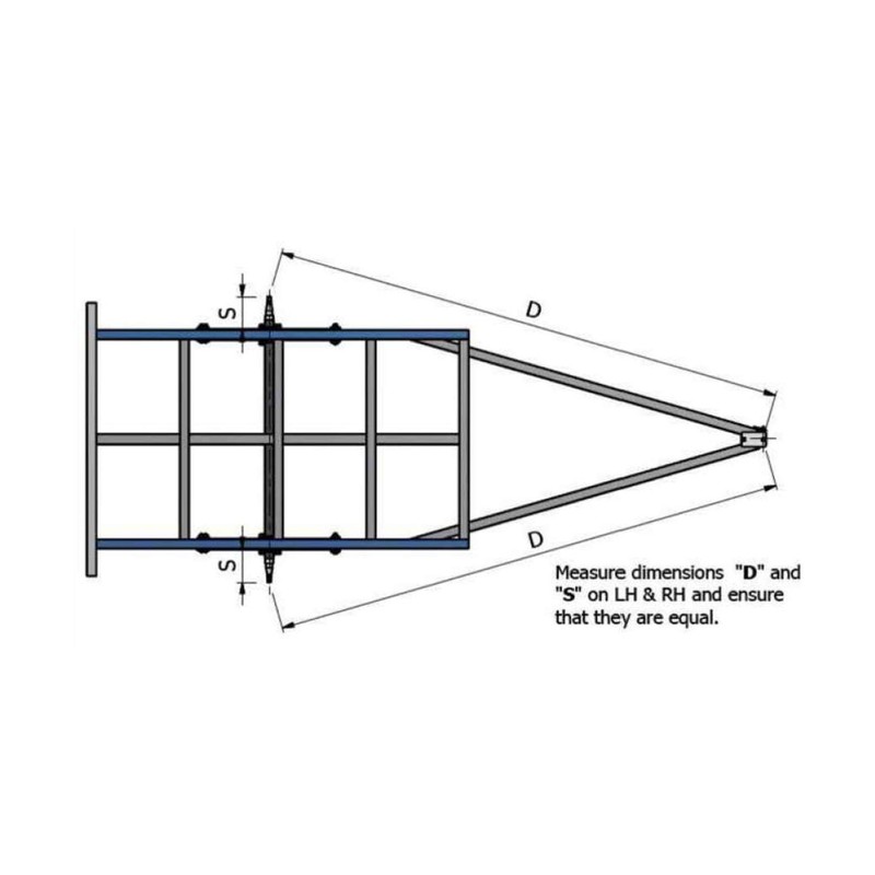 Dump Trailer Plans - Bumper Pull, 45° Tipping Angle, 10'x6'