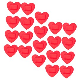 KOMBIUDA 5sets Durability Practicality Heart Shaped Patches Portable Skin-friendly 30sheets*5