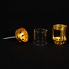 Portable Candle Lantern Night Fishing Hanging Outdoor Camping Aluminium Alloy