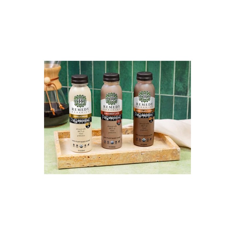 Remedy Organics Variety Assortment Case 10-Pack | Plant Based Protein