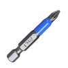Piutouyar 10Pcs Magnetic Anti-Slip Drill Bit 2 Inch, PH1 Phillips