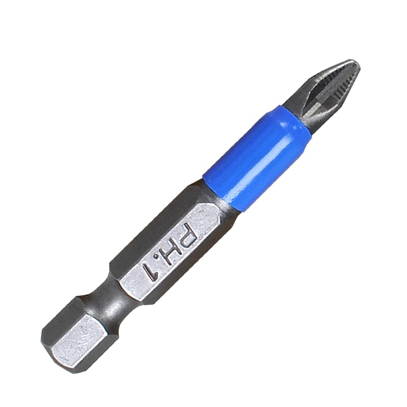 Piutouyar 10Pcs Magnetic Anti-Slip Drill Bit 2 Inch, PH1 Phillips