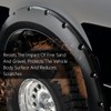 G-PLUS Fender Flares Compatible With 2014-2018 Toyota Highlander, Front Primed