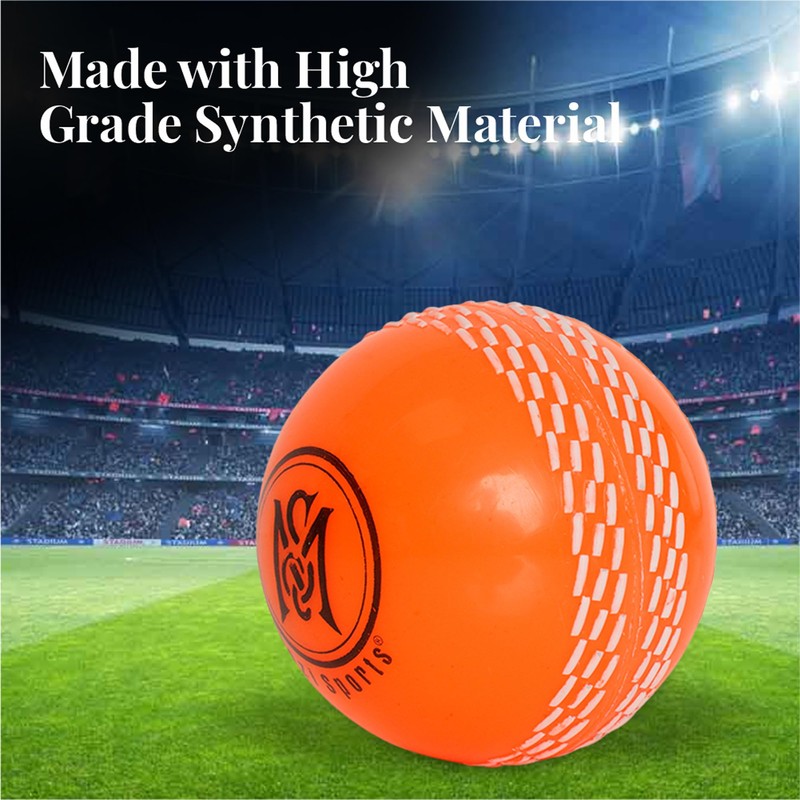 Mozi Sports Wind Cricket Balls - Indoor & Outdoor Soft