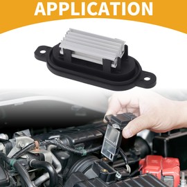 TUCKBOLD HVAC Gebläsemotor Widerstand Heizgebläse Widerstand Nr. 5893939 für Fiat Punto 1993-1999 Kunststoff Metall 1 Stück