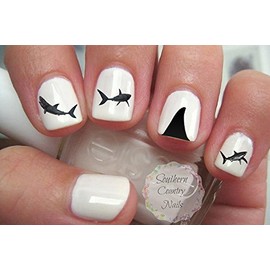 Shark Nail Art Decals
