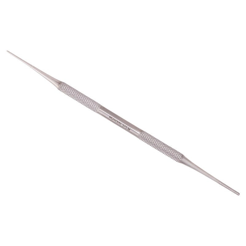 Mundial 2-Piece Cuticle Pusher and Manicure Pedicure Stick Set -