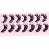 Mink Lashes Fluffy Wispy Lashes Natural Look 3D False Eyelashes