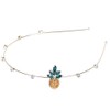ZOONAI Women Girls Pineapple Leaf Headband Headband Accessories (Pineapple)