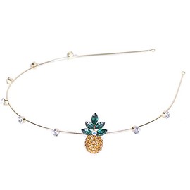 ZOONAI Women Girls Pineapple Leaf Headband Headband Accessories (Pineapple)