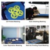 BOMEI PACK Wide Blue Painters Tape 6 Inches x 60