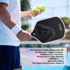 Amoswiz Pickleball Edge Guard Tape, Laser Silver Pickleball Protection Tapes