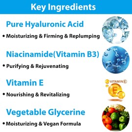 MEAROSA* 8.5% Hyaluronic Acid Essence Facial Sheet Masks with Niacinamide & Vitamin E – Vegan, Dermatologically Tested, Premium Skincare for Sensitive and All Skin Types