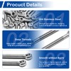 MroMax M10 x 80mm Machinery Shoulder Swing Lifting Eye Bolt,