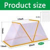 2 Pcs Garden Row Accelerator Plants Cover, 32" x 13"