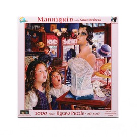 SUNSOUT INC - Manniquin - 1000 pc Jigsaw Puzzle by Artist: Susan Brabeau - Finished Size 26" x 26" - MPN# 44471