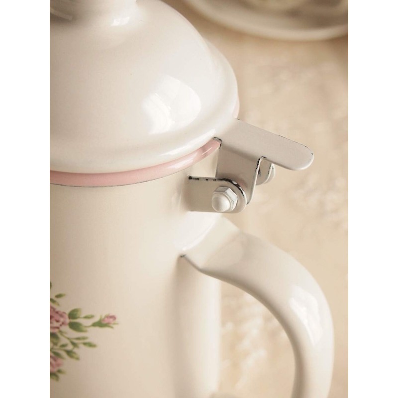 Lindy Drip Pot Coffee Pot Crone Rose Rose Dinnerware Antique