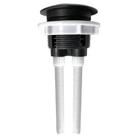 Housler® Mat Black Universal Toilet Dual Flush Button Fit 38mm Cistern Hole