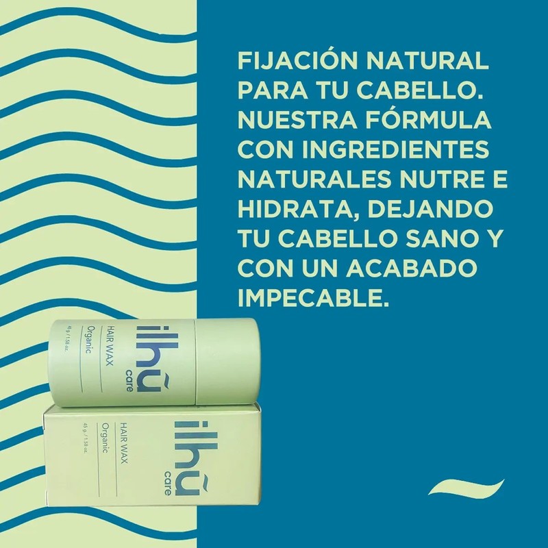 Cera Fijadora Cabello y Cejas Ilhu Care