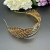 JZK 1 x Gold roman leaf crown greek crown goddess