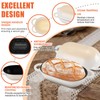 NSIRONS Enameled Cast Iron Oval Dutch Oven Pot with Lid,