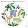 Animal Safari Round Dinner Plates (22cm) - Bold & Vibrant