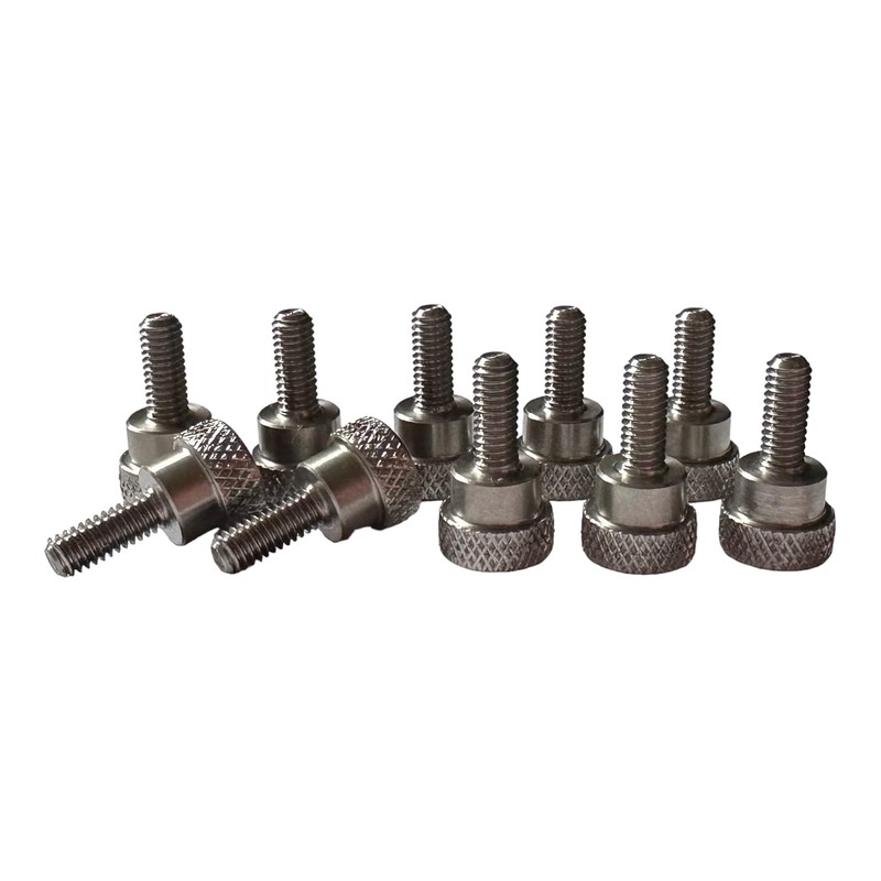 Precisiongeek - Knurled Screws M5 x 10 mm 1 Set