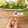 6Pcs Quail Egg Cutter Scissors Kitchen Egg Shears Tool (Green)