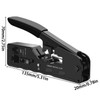 RJ45 Crimping Tool RJ45 Network Connector RJ45 Crimping Tool Passage