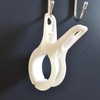 Versatile Large Blanket Clothespin White 10ea