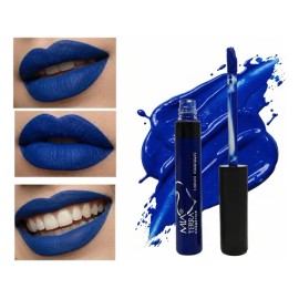 Labial Indeleble Mia Terra Cosmetics Color Azul                                                                                                       