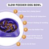 YINEYA Slow Feeder Dog Bowls Large Breed, Dog Slow Feeder