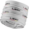 LEKI Logo Tube Scarf, Light Grey/Black, One Size