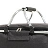 Picnic Bag Foldable Picnic Basket Insulated Comfortable Handle Ice Pockets