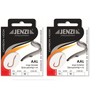 Set: 2 packs of tied eel hooks by Jenzi, (20