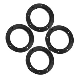 Gatuida 4pcs Abs Speaker Spacer Rings for Car Audio Adapters Durable Car Speaker Gasket for Enhanced Sound Versatile Mounting for Trucks and Vehicles